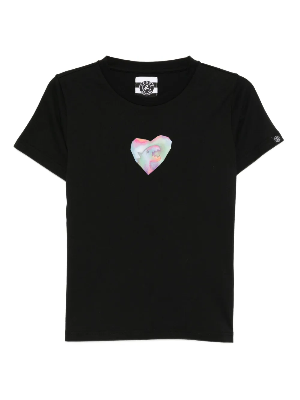 SPORT b. by agnès b. Heart Dino Tシャツ - ブラック SPORT b. by agnès b. Heart Dino Tシャツ - ブラック