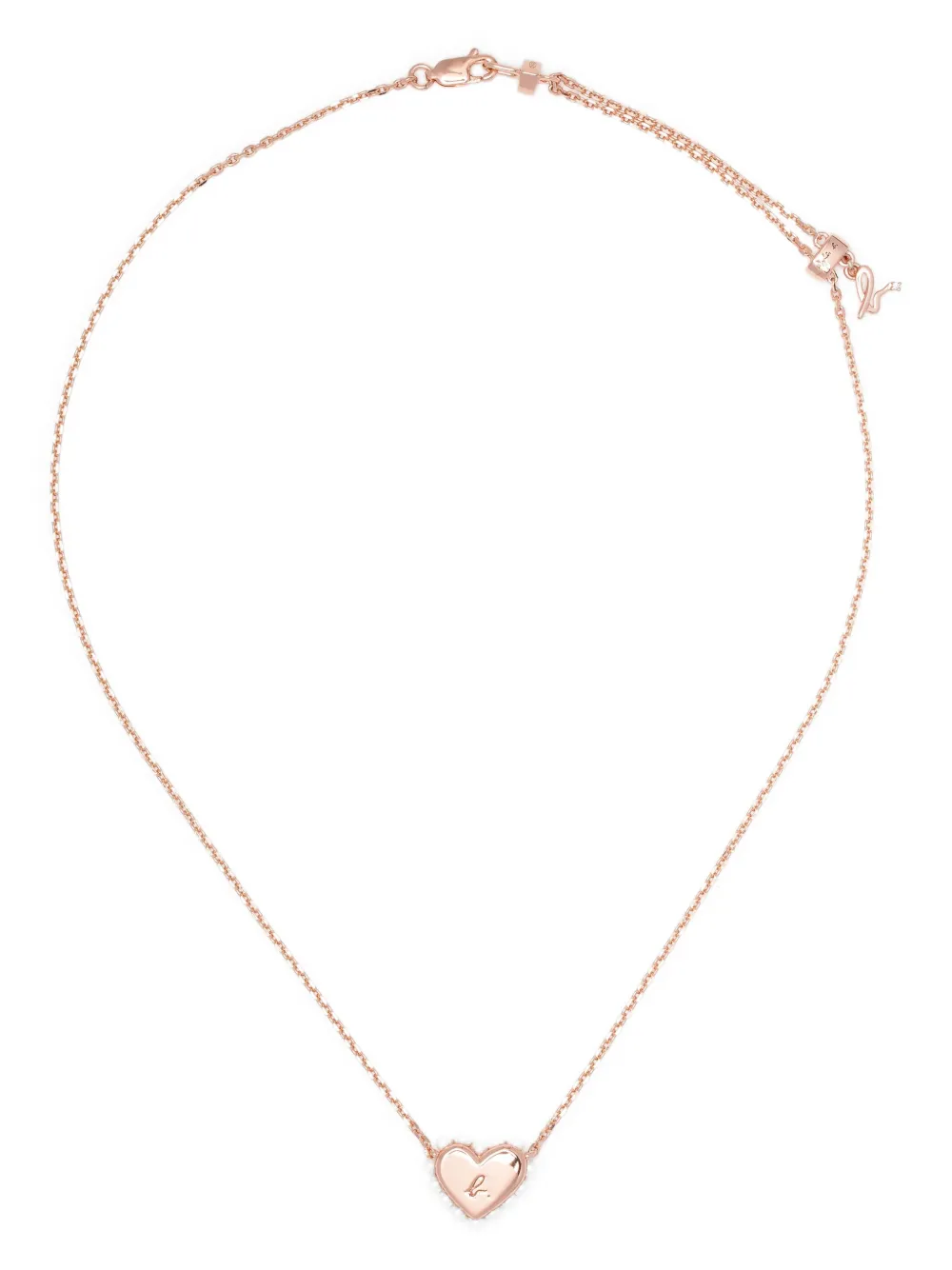 agnès b.  Timeless Love necklace | Pink | Image 1