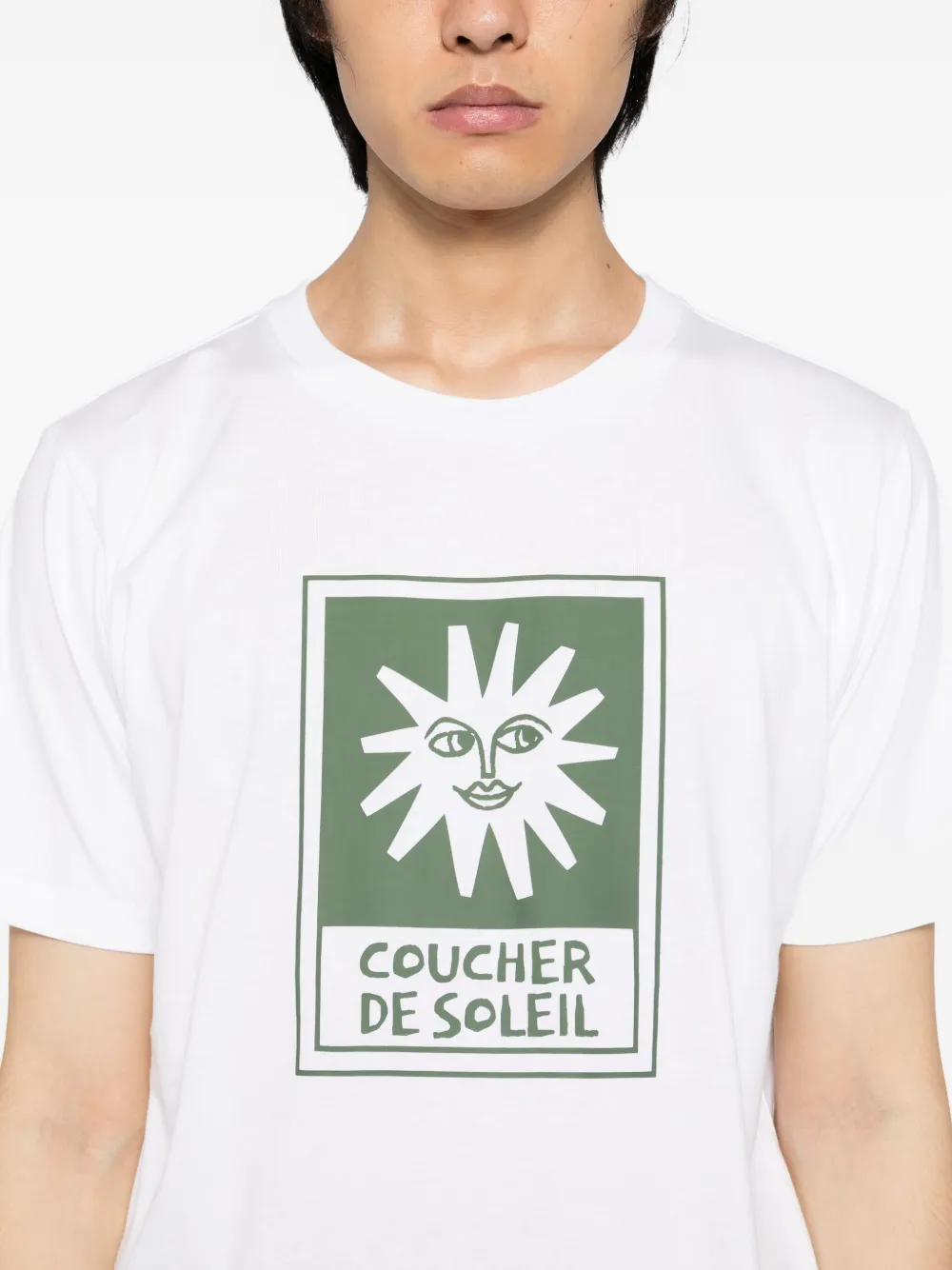 Sport B. By Agnès B. Sunset-print T-shirt In White