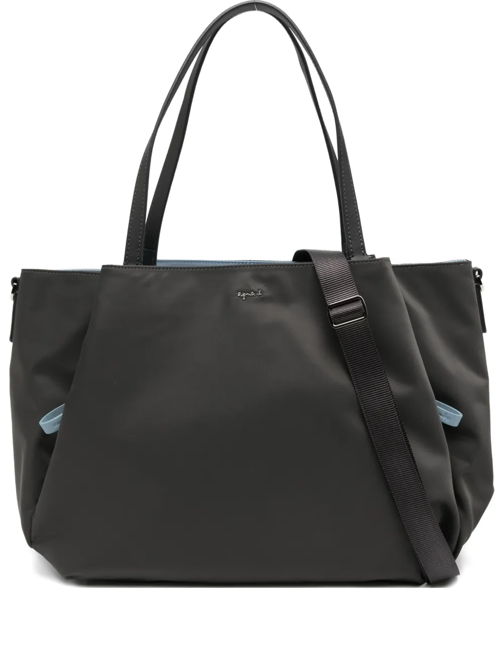 Agnès B. 2-way Tote Bag In Gray
