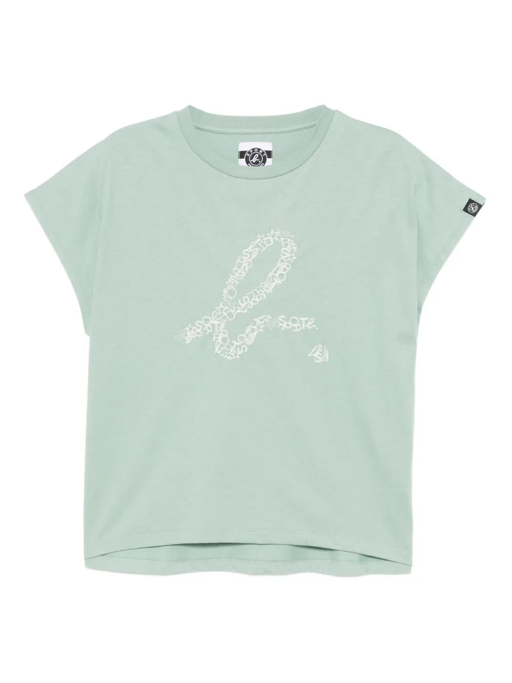 Sport B. By Agnès B. Logo-embroidered T-shirt In Green