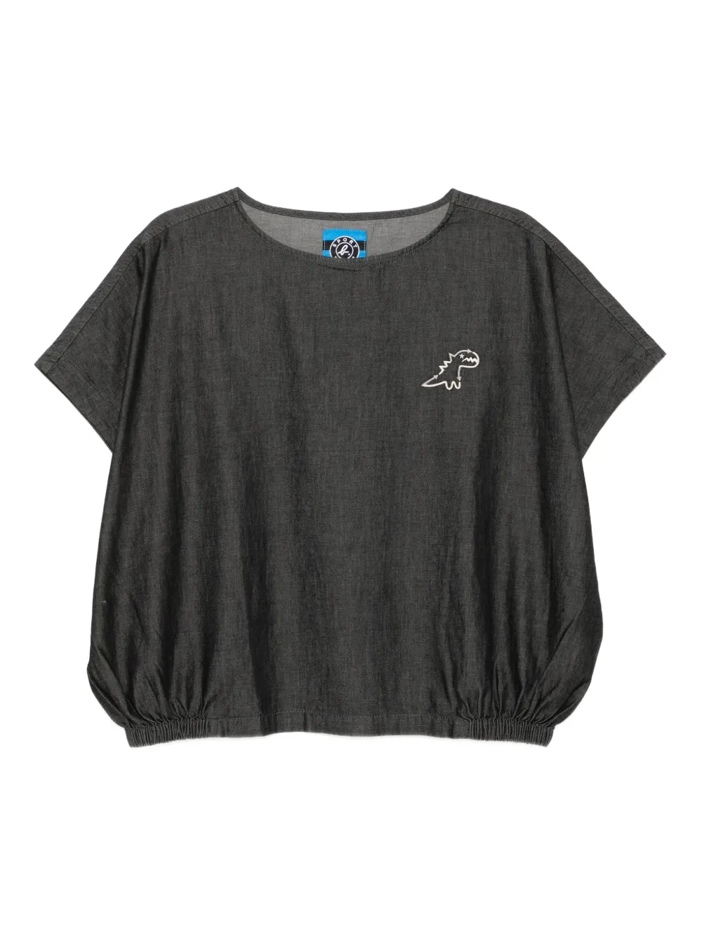 SPORT b. by agnès b. ロゴ トップ - ブラック SPORT b. by agnès b. ロゴ トップ - ブラック
