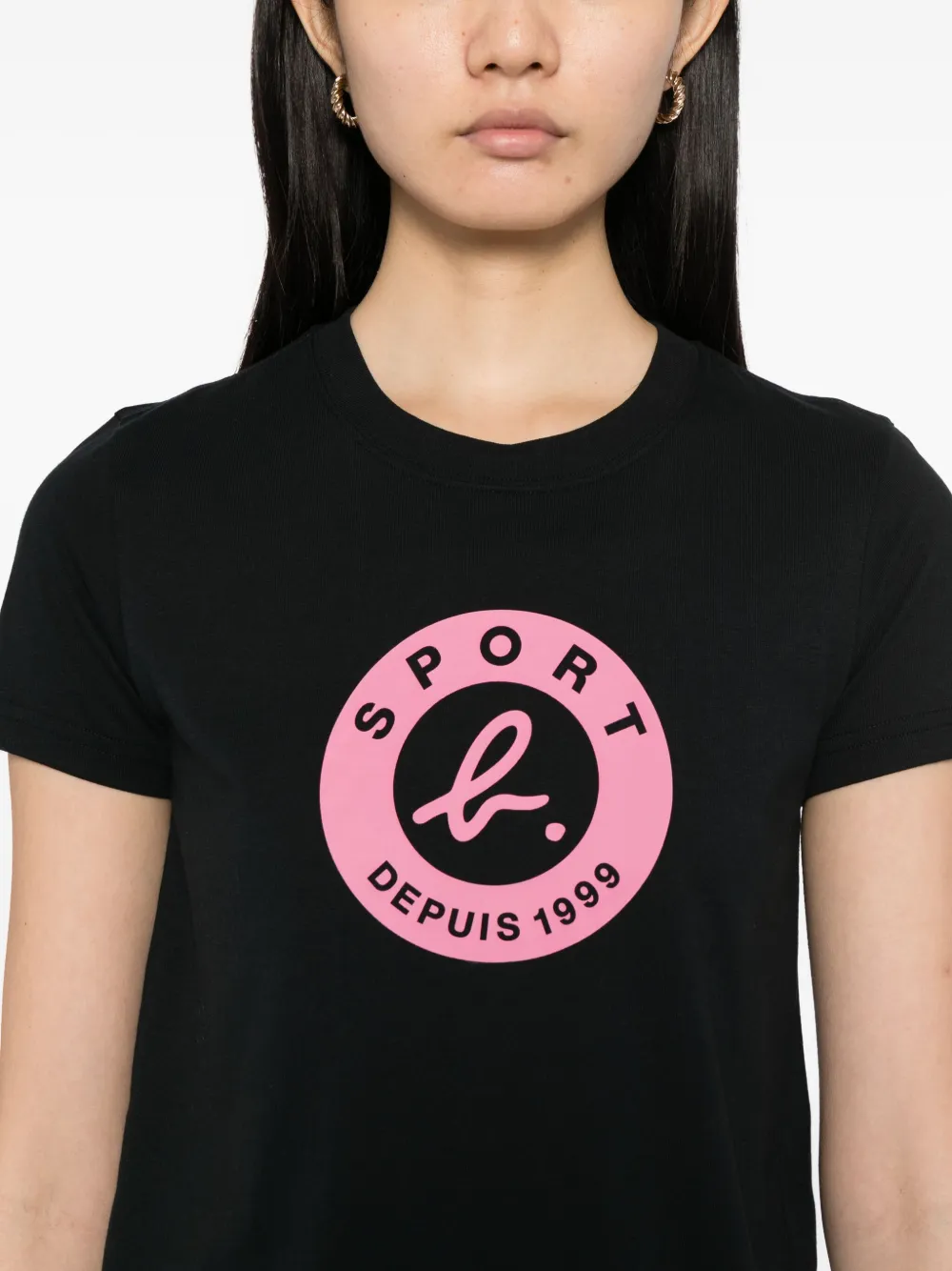 Sport B. By Agnès B. Logo-print T-shirt In Black