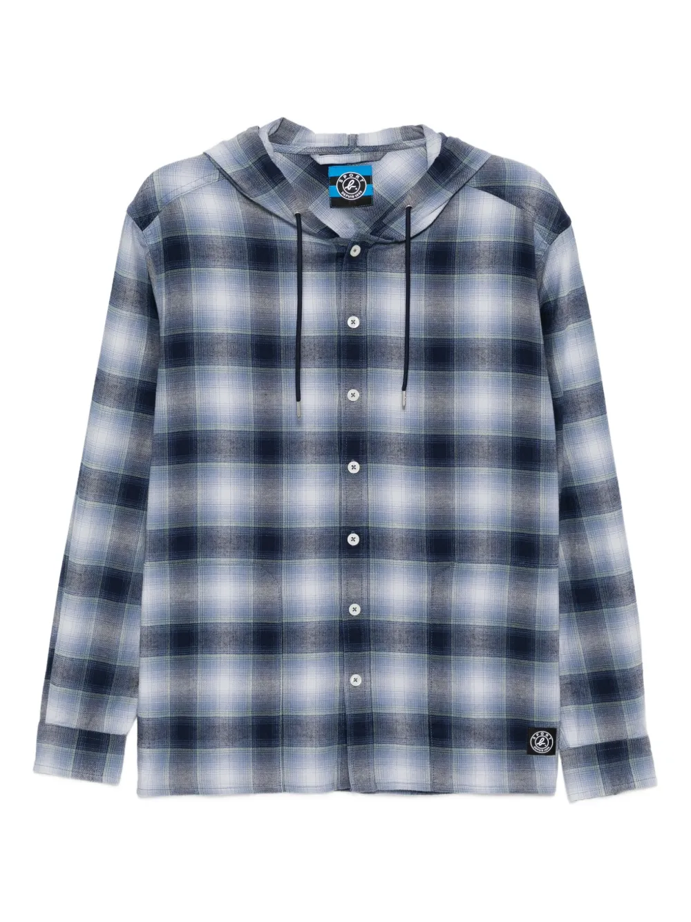 SPORT b. by agnès b.  checked shirt | Blue | Image 1