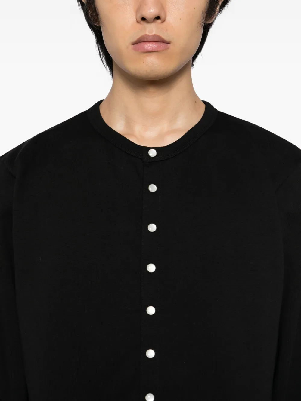 Agnès B. Cotton Sweatshirt In Black