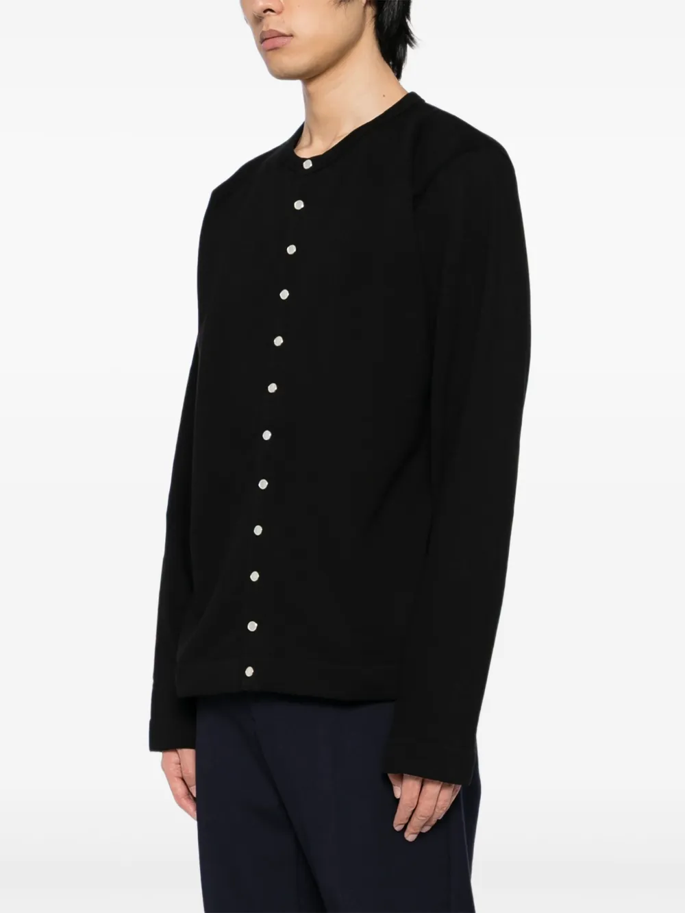 Agnès B. Cotton Sweatshirt In Black