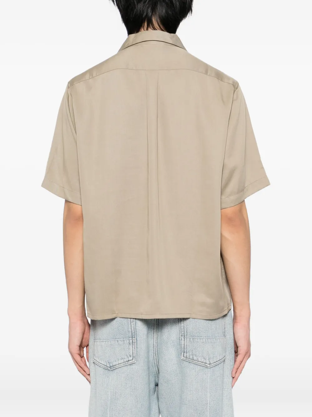 SPORT b. by agnès b. Tencel overhemd Bruin