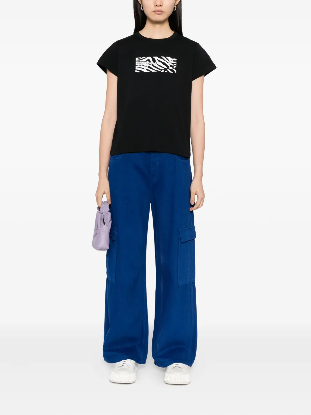 agnès b.  logo-print cotton T-shirt | T-Shirts & Jersey Shirts | Image 2