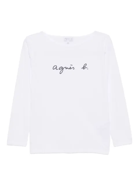 agnès b.  new-logo T-shirt