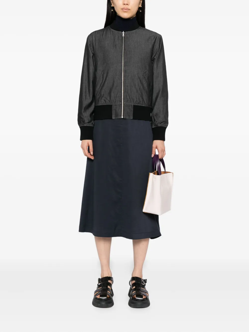 SPORT b. by agnès b.  reversible bomber jacket | Bomber Jackets | Image 2