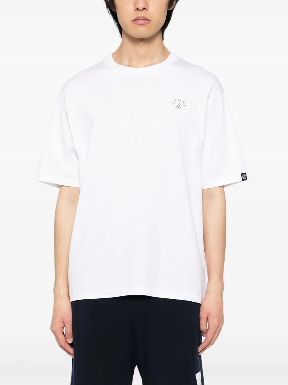 Sport B. By Agnès B. Dino-print T-shirt In White