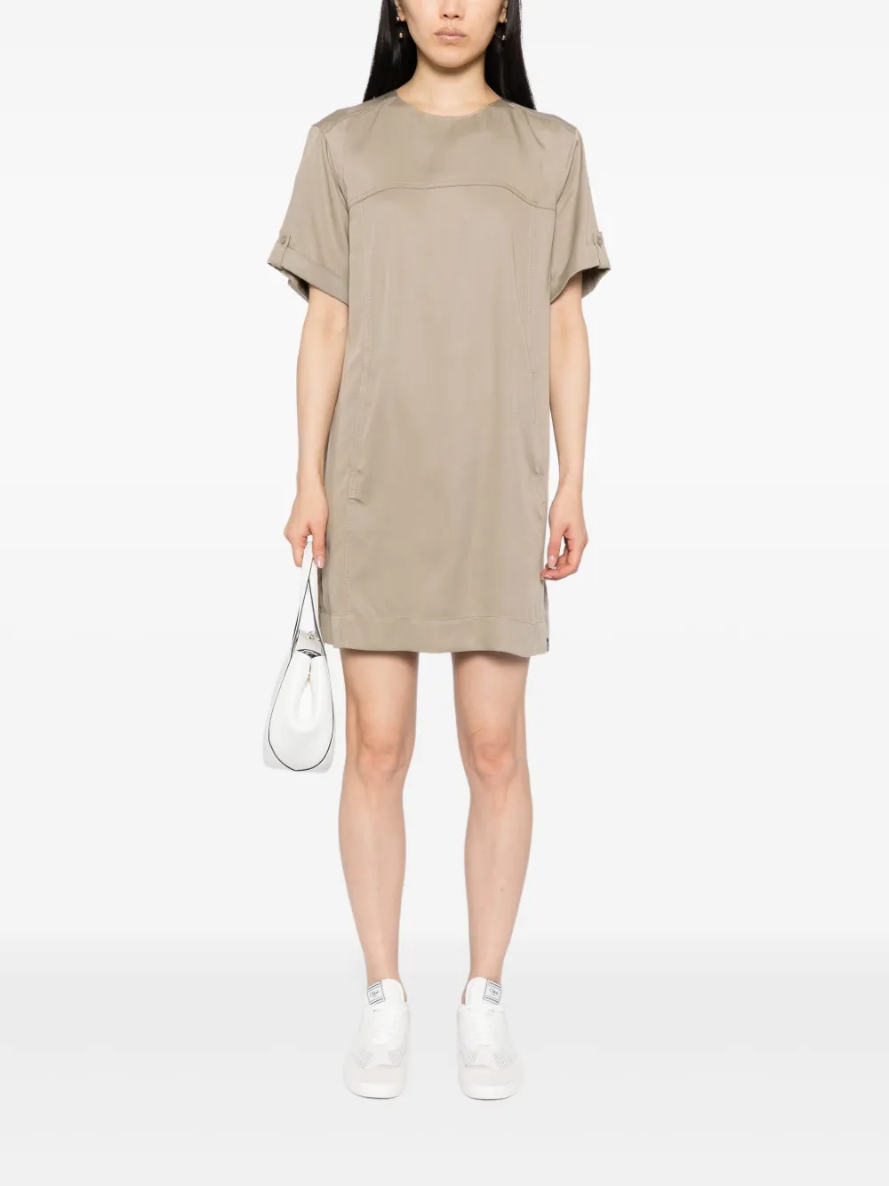 SPORT b. by agnès b. Jurk met korte mouwen - Beige