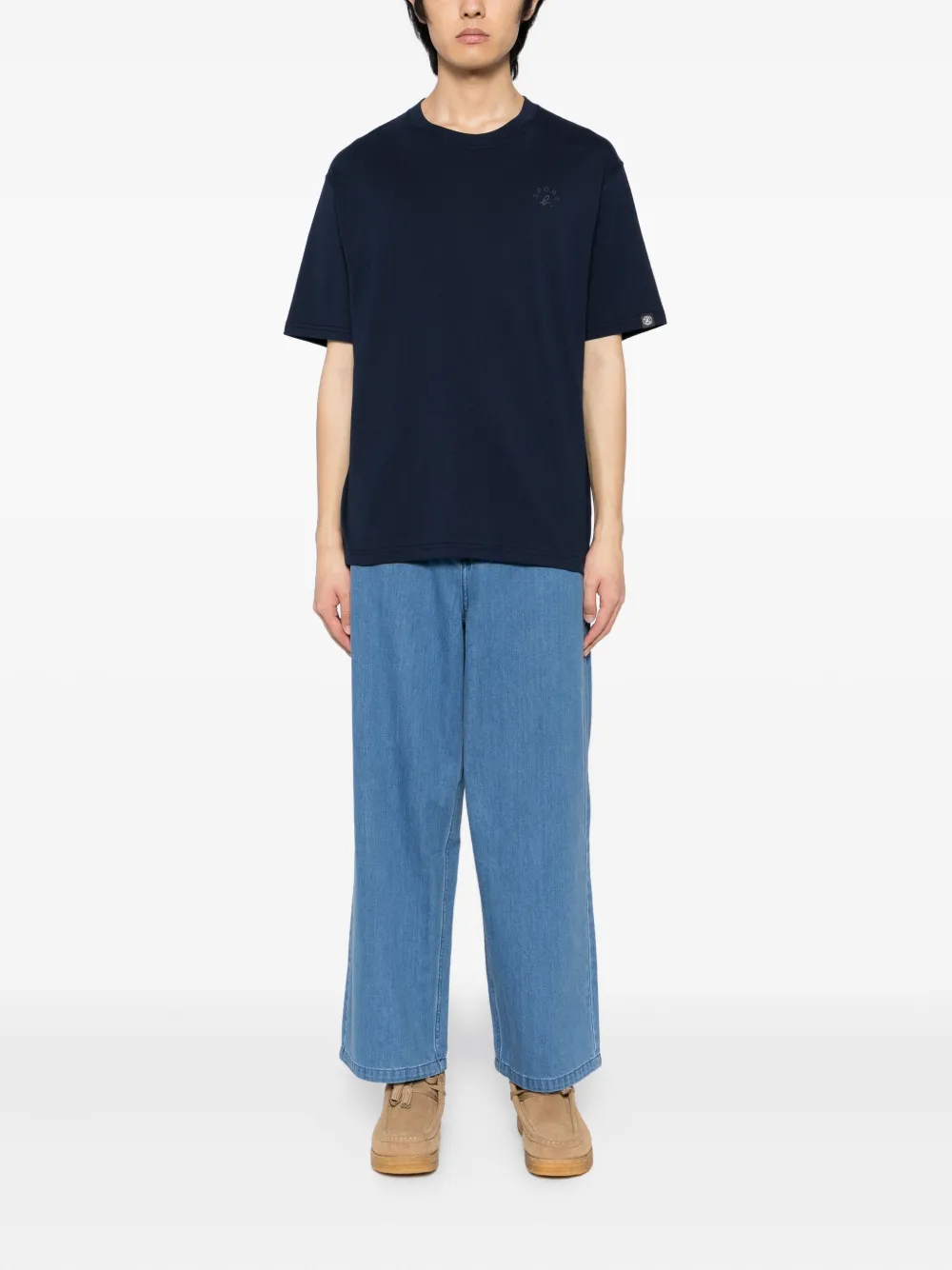 SPORT b. by agnès b. T-shirt met print - Blauw