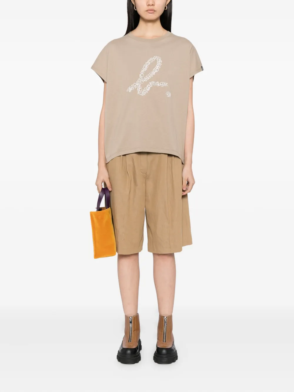 SPORT b. by agnès b.  embroidered-logo cotton T-shirt | T-Shirts & Jersey Shirts | Image 2