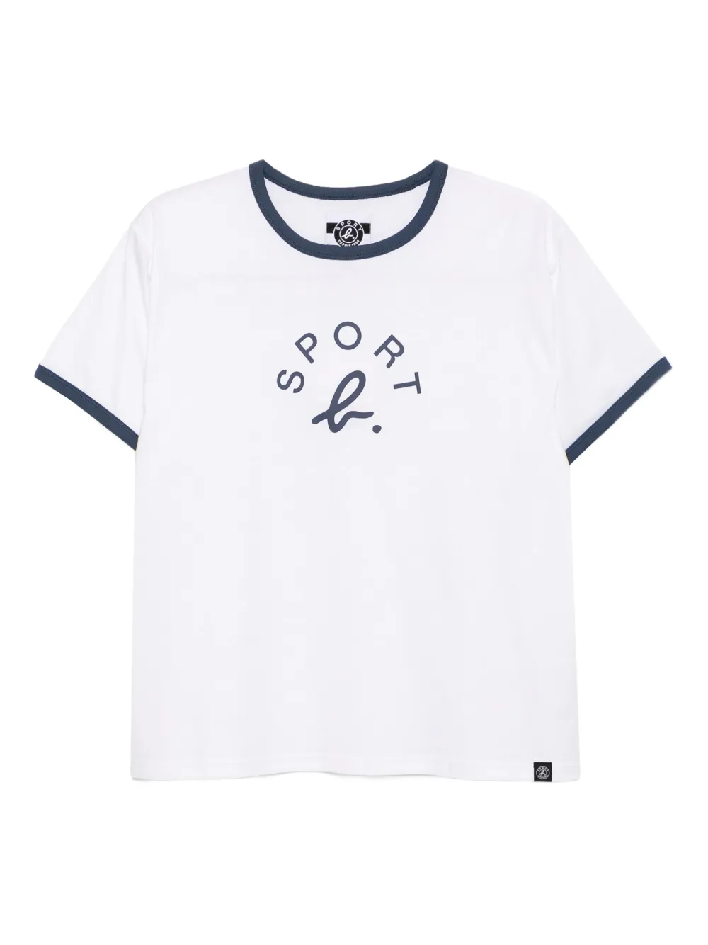 SPORT b. by agnès b. ロゴ Tシャツ - ホワイト SPORT b. by agnès b. ロゴ Tシャツ - ホワイト