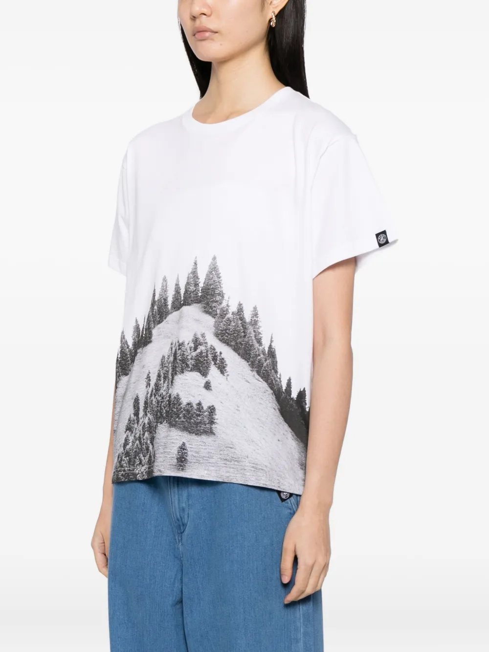 Sport B. By Agnès B. Dino Forest T-shirt In White