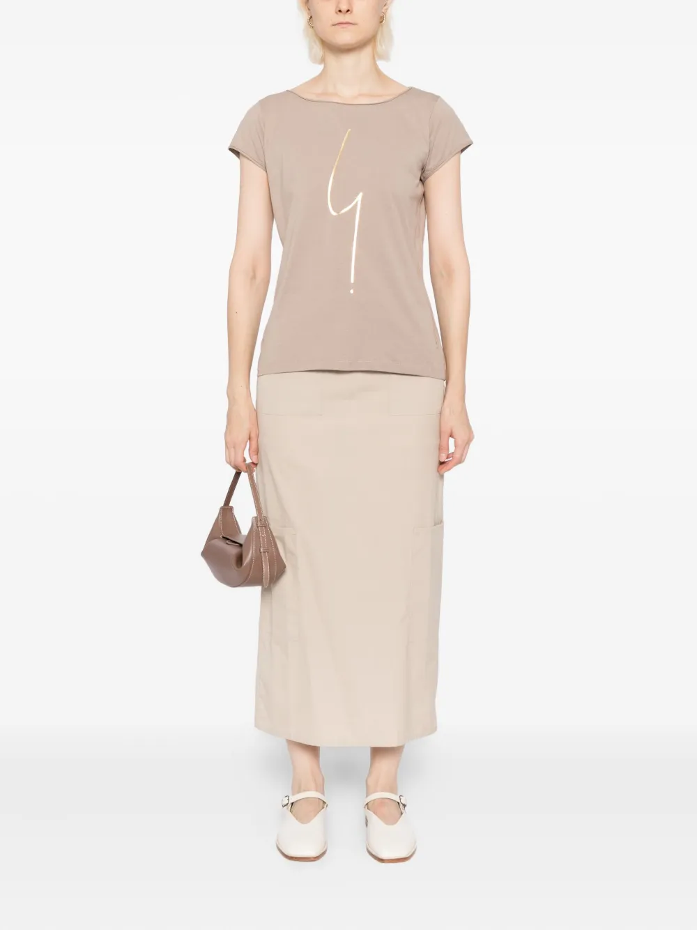 agnès b.  irony-print T-shirt | T-Shirts & Jersey Shirts | Image 2