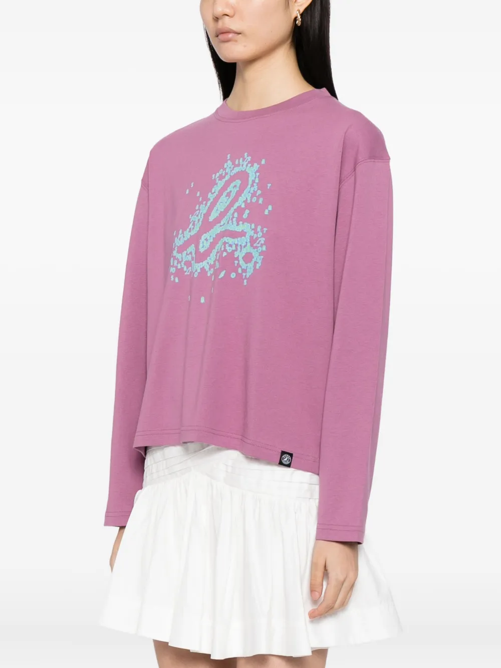 SPORT b. by agnès b. Hazy T-shirt Paars
