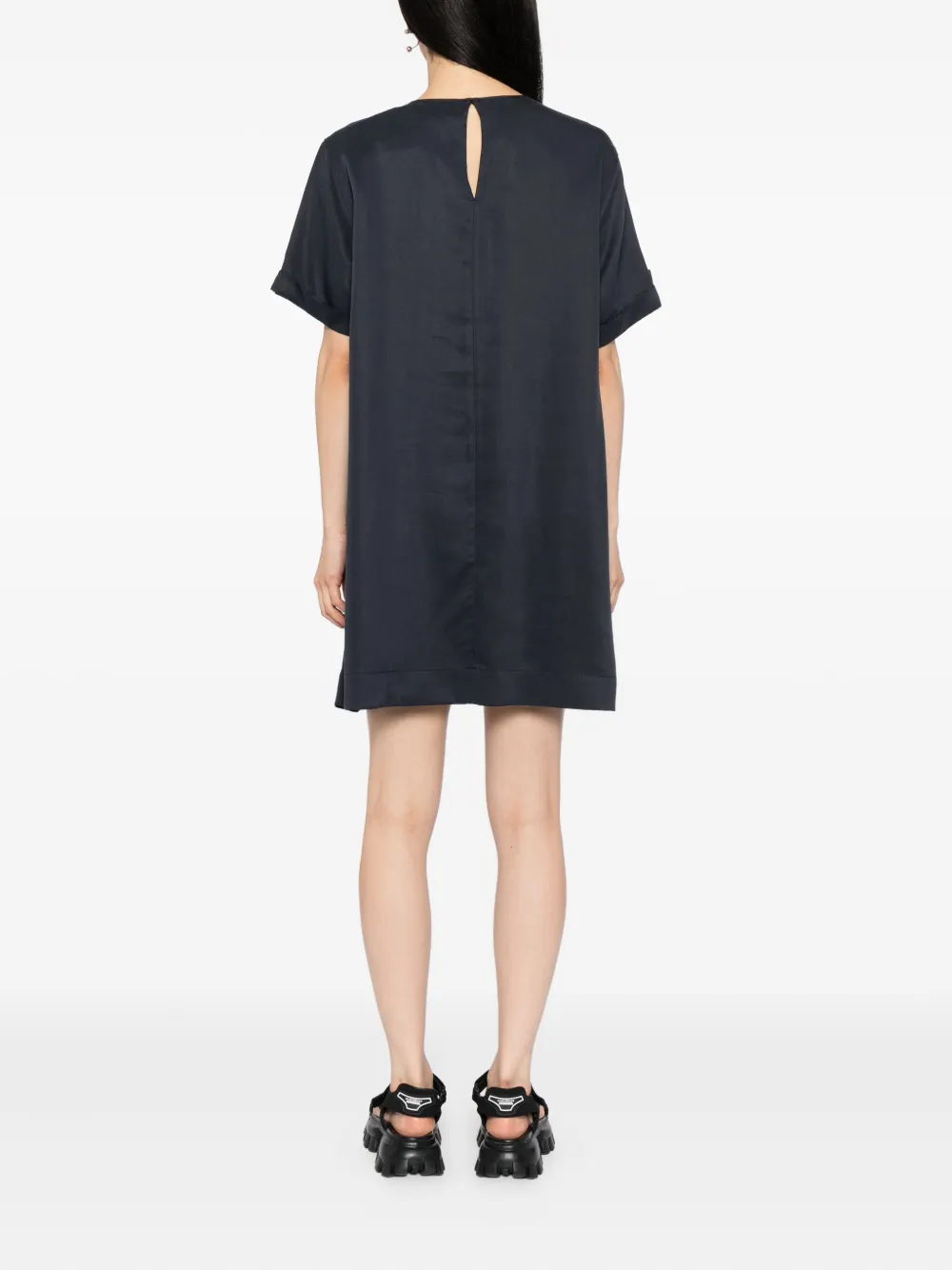SPORT b. by agnès b. Jurk met korte mouwen Blauw