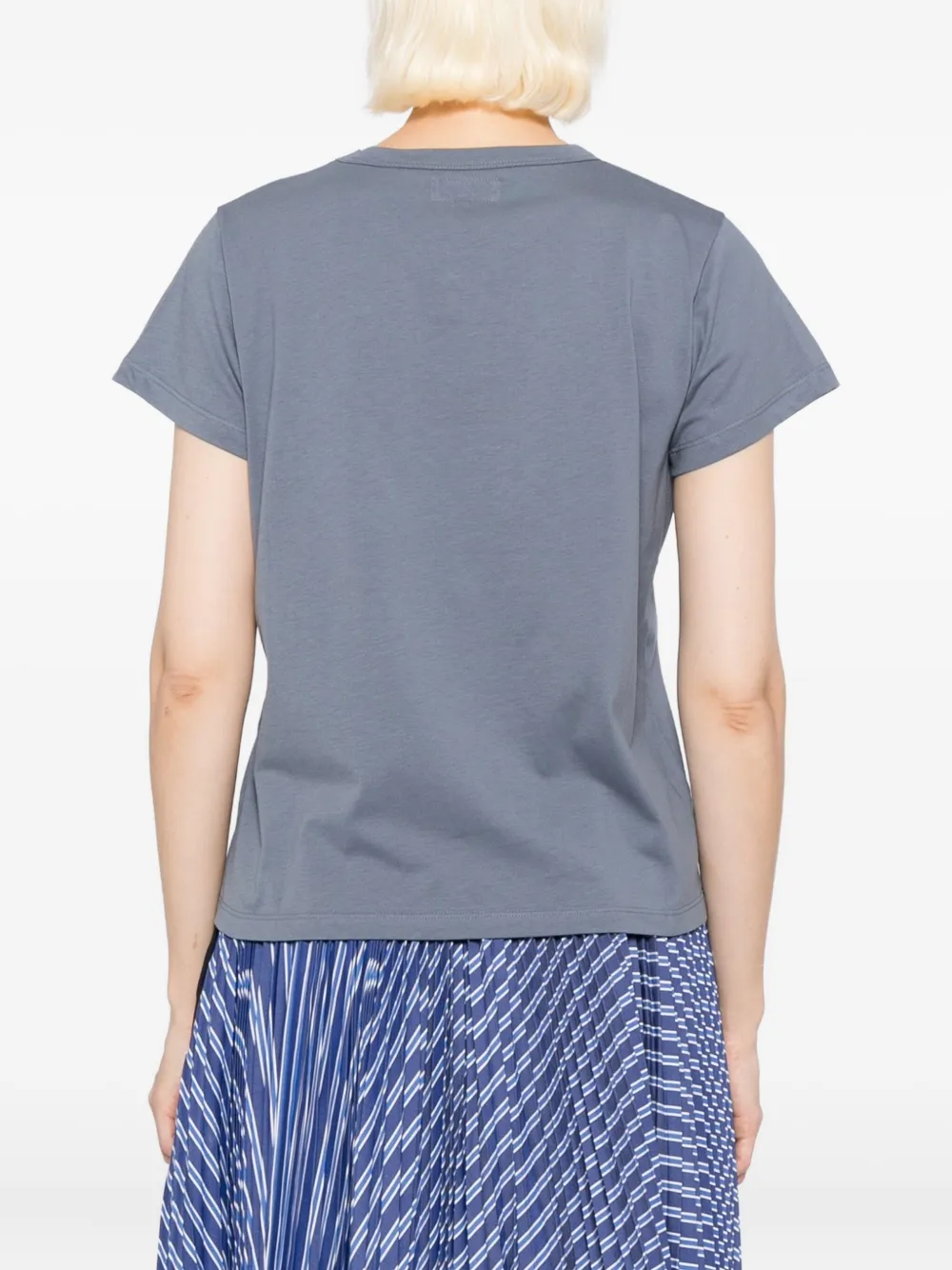 Agnès B. Brando Star T-shirt In Gray