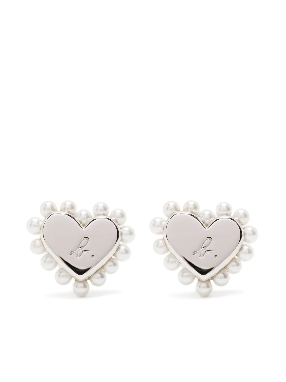 agnès b.  Timeless Love earrings | Silver | Image 1