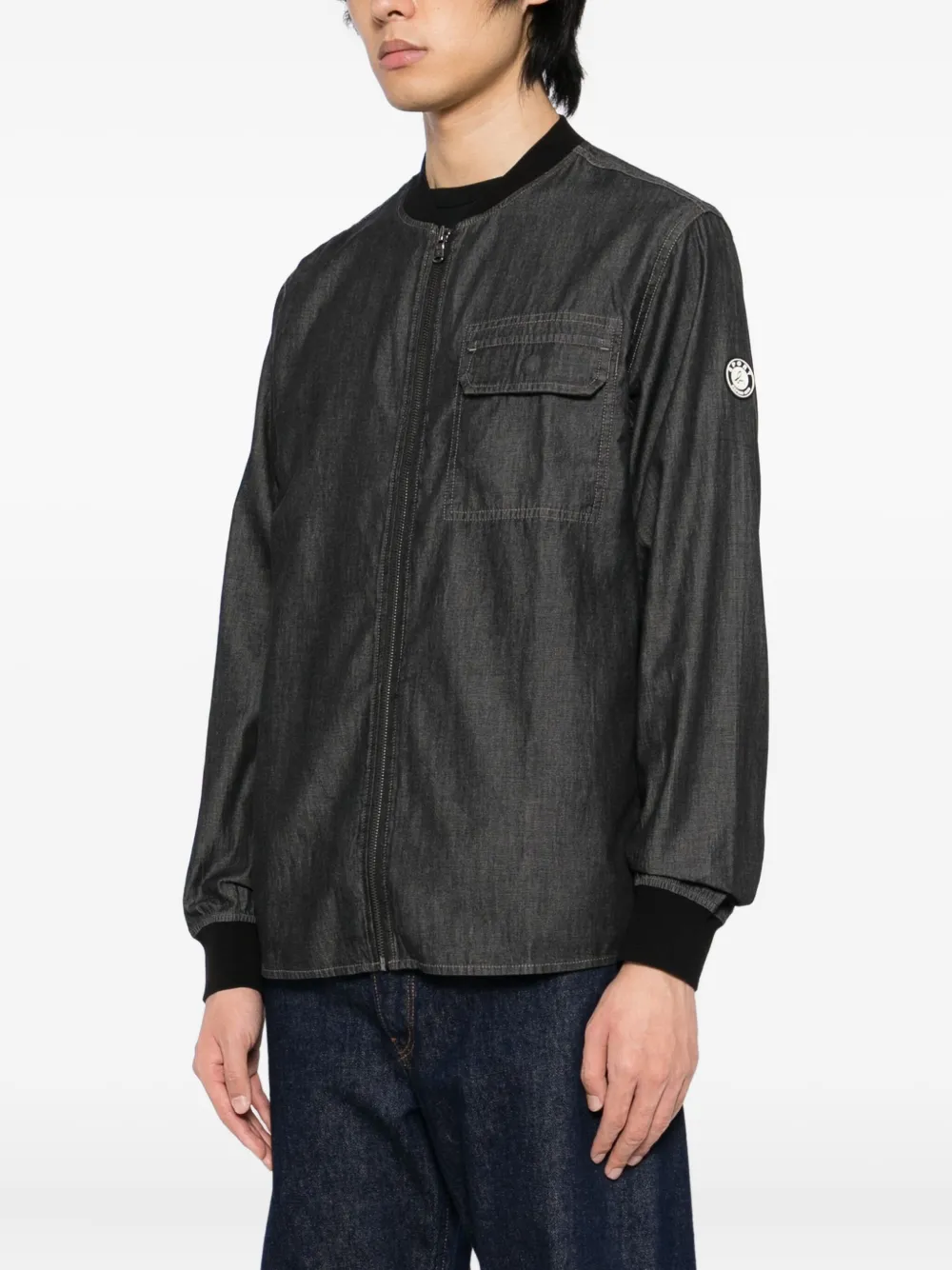  Sport B. By Agnès B. Logo-patch Jacket - Black 