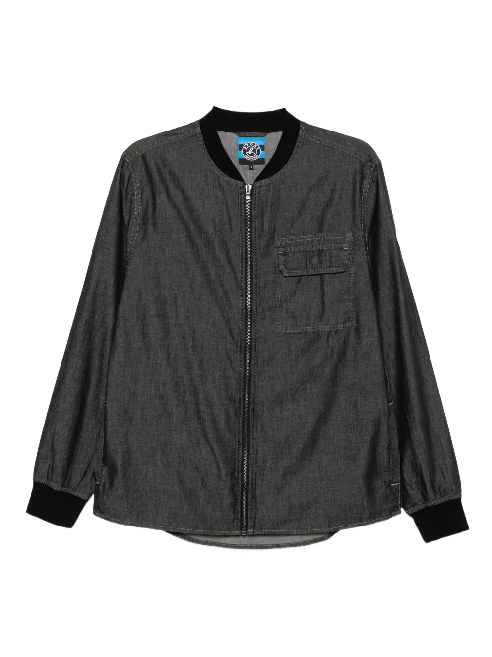 SPORT b. by agnès b.  logo-patch jacket | Black | Image 1
