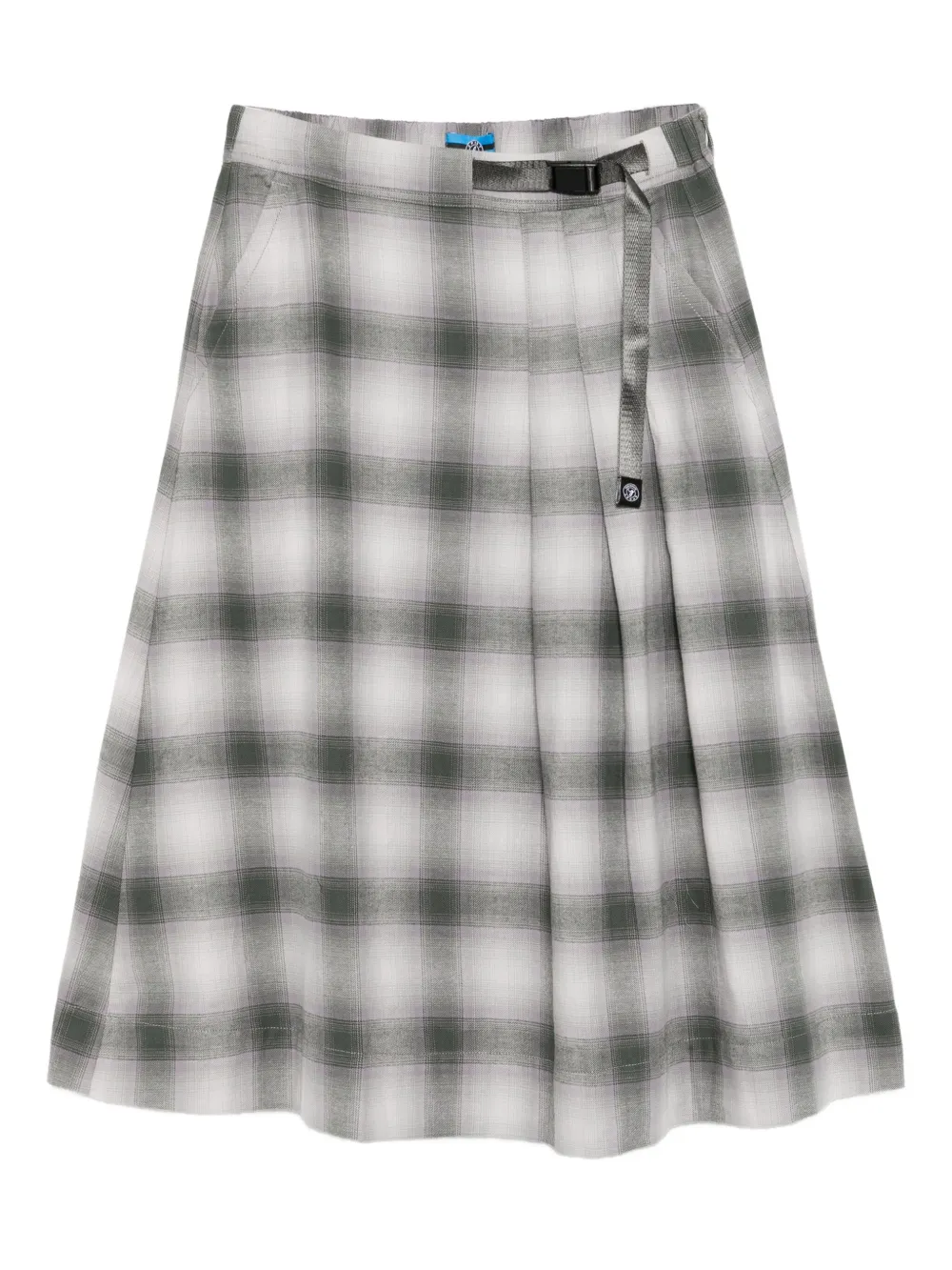 SPORT b. by agnès b.  checkered plaid skirt | Green | Image 1