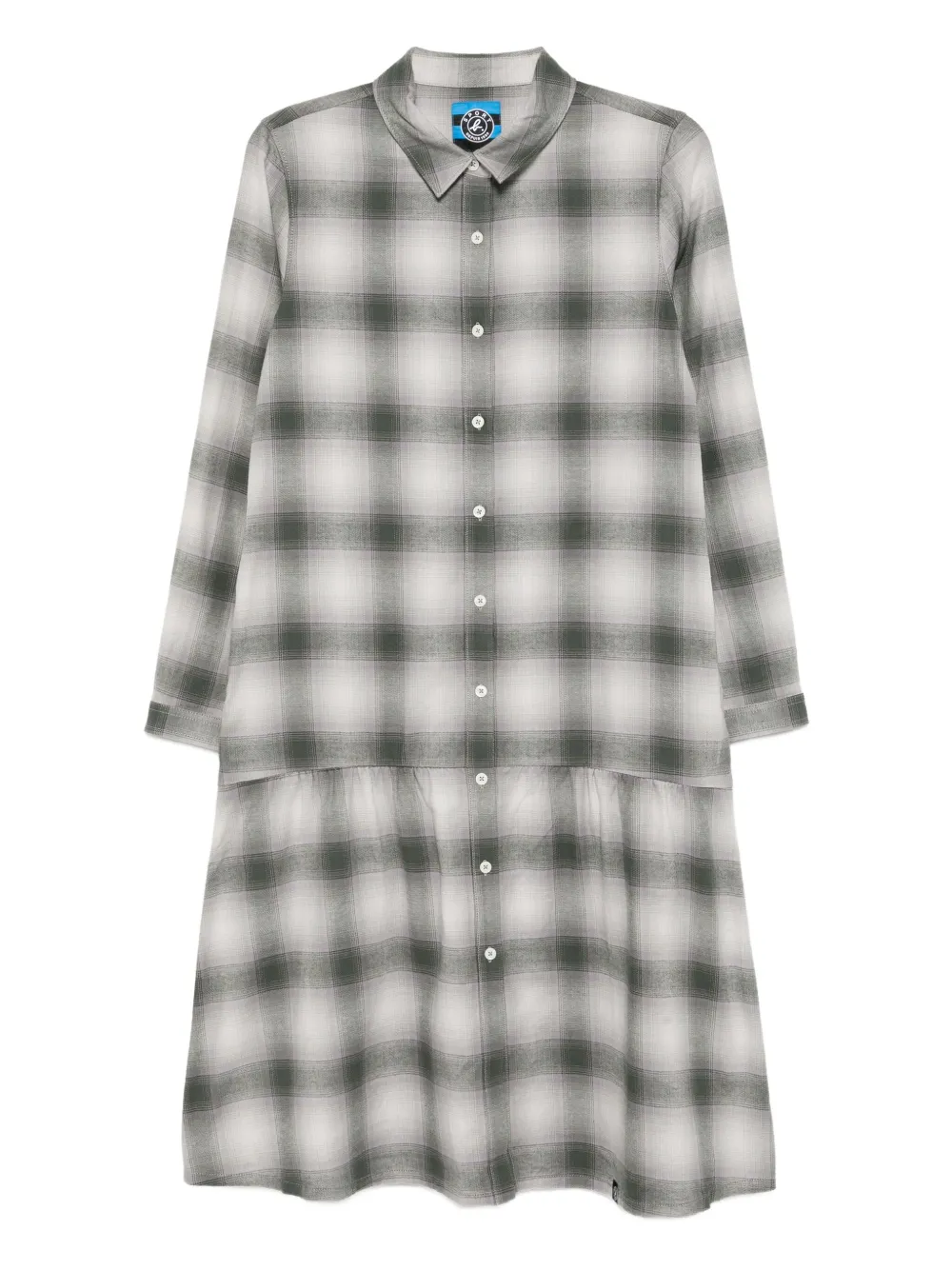 SPORT b. by agnès b.  checkered plaid dress | Green | Image 1