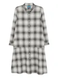 SPORT b. by agnès b. checkered plaid dress - Green
