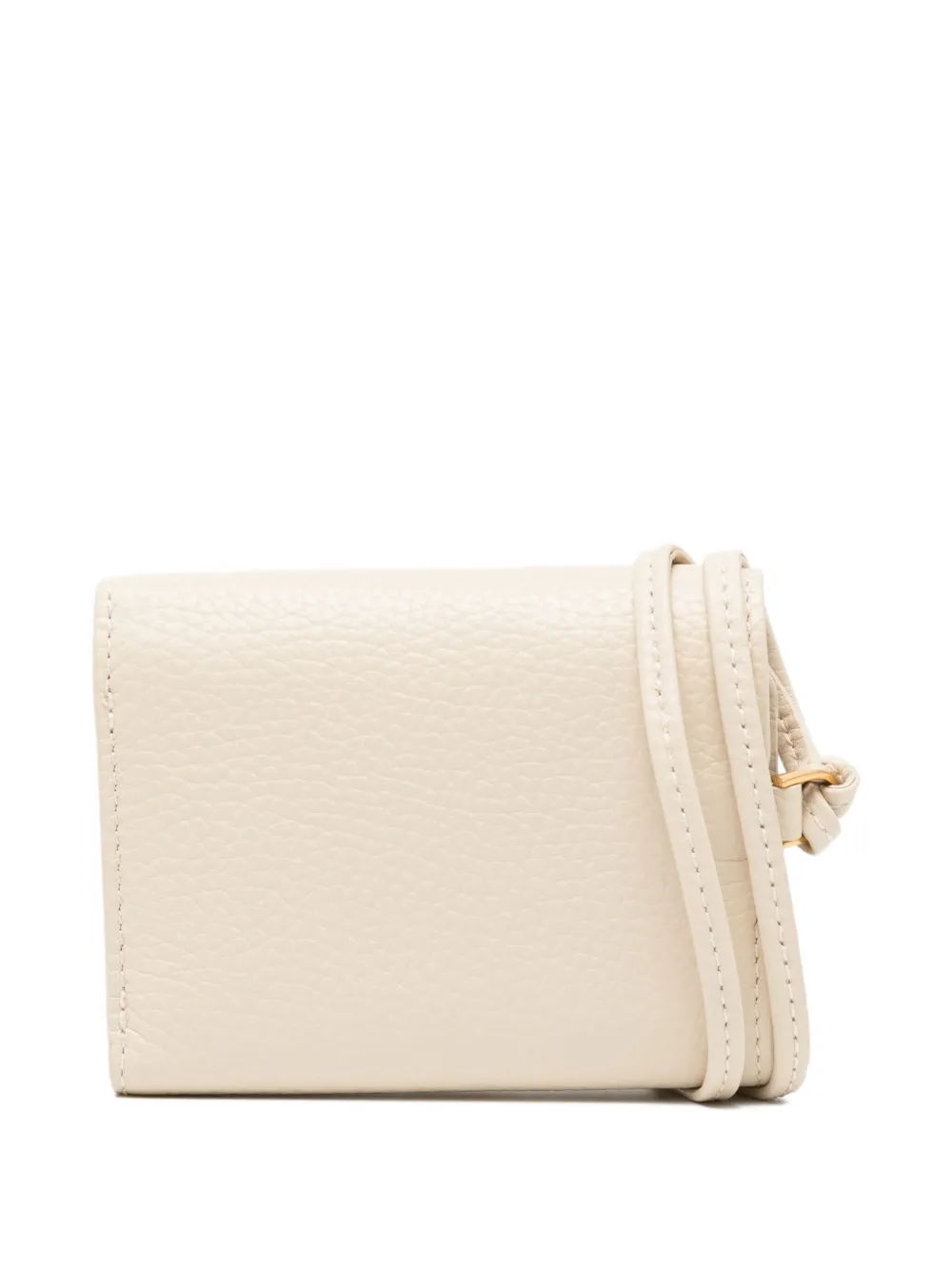 agnès b.  tri-fold leather wallet | Image 2