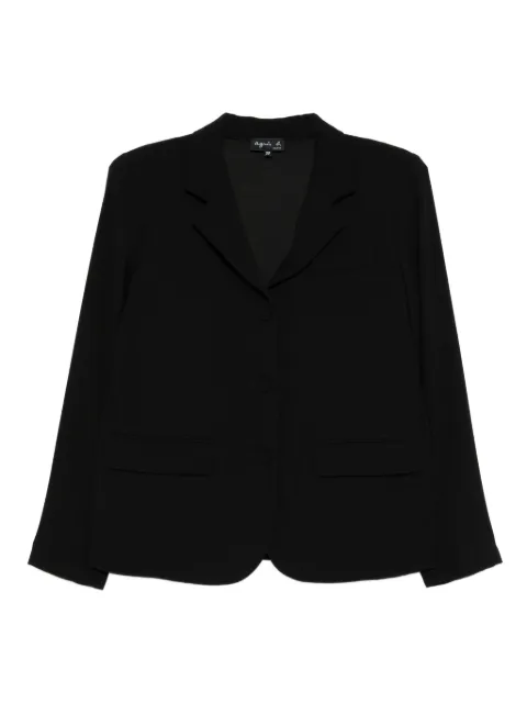 agnès b.  single-breasted blazer