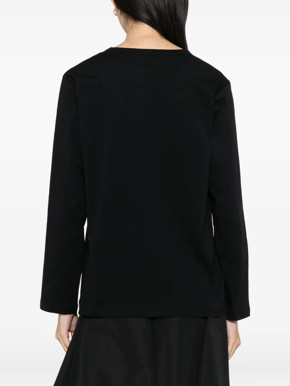 Agnès B. Graphic-print Cotton T-shirt In Black