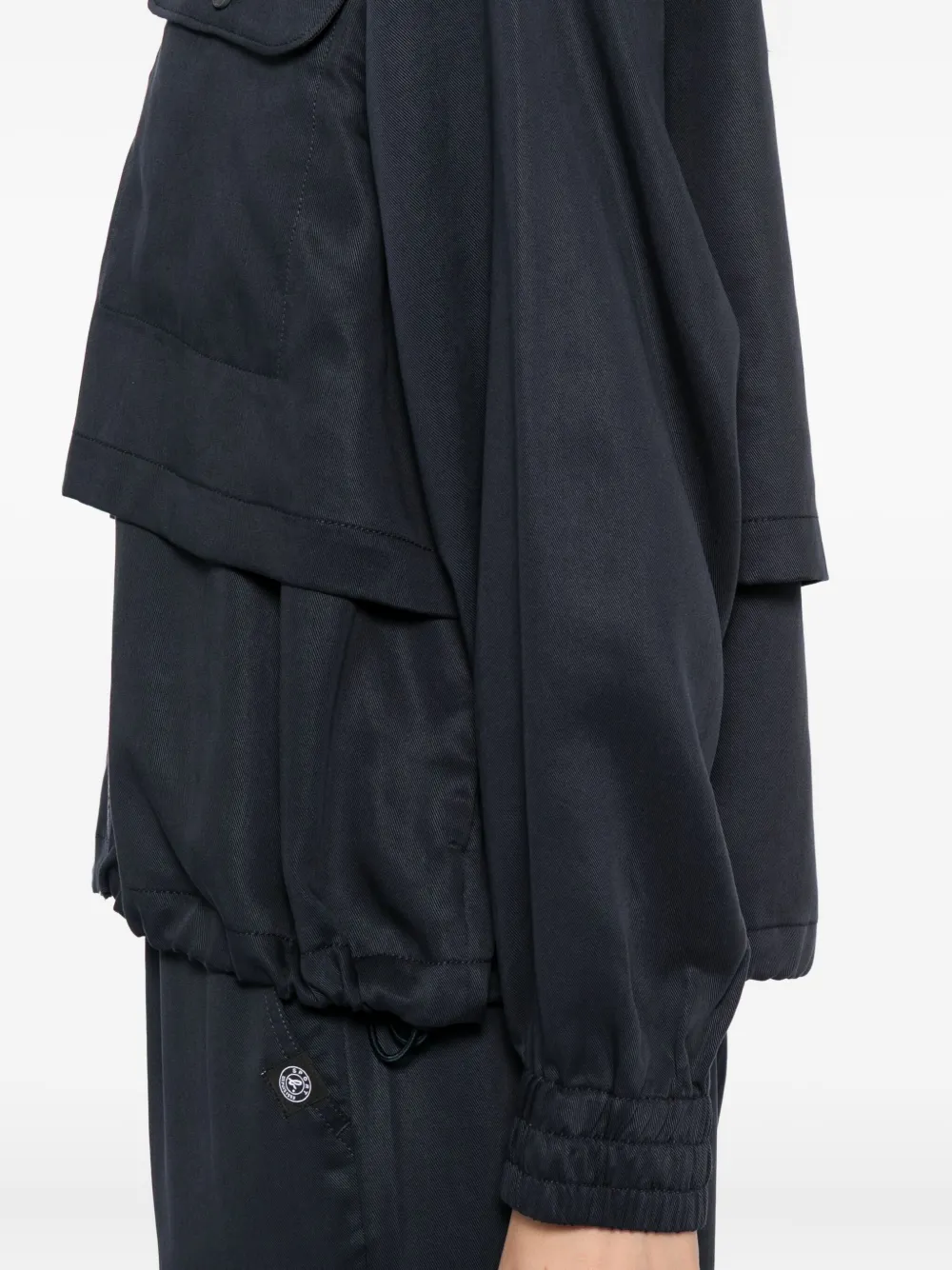 Sport B. By Agnès B. Layered Jacket In Black