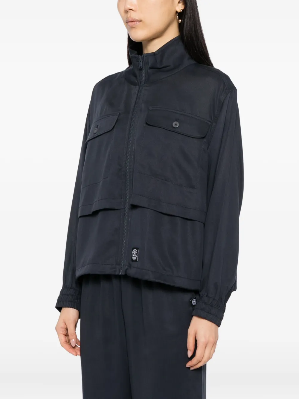 Sport B. By Agnès B. Layered Jacket In Black