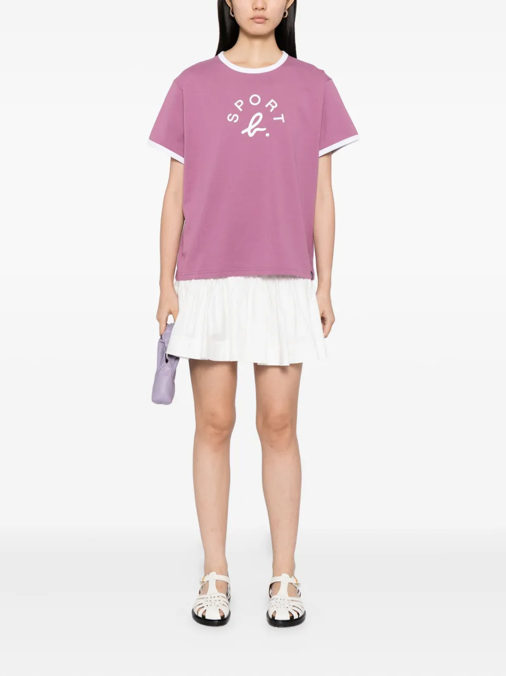 SPORT b. by agnès b.  logo-print T-shirt | T-Shirts & Jersey Shirts | Image 2
