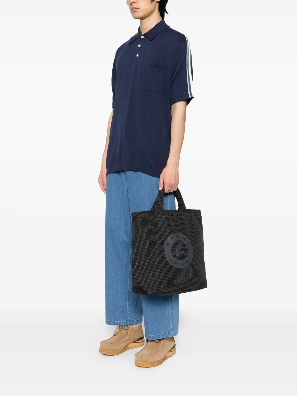 SPORT b. by agnès b.  3-way checked tote bag | Women | Image 2