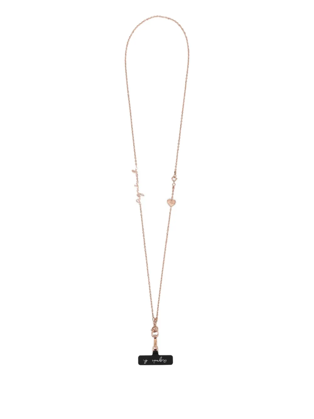 agnès b.  Timeless Love phone strap | Pink | Image 1