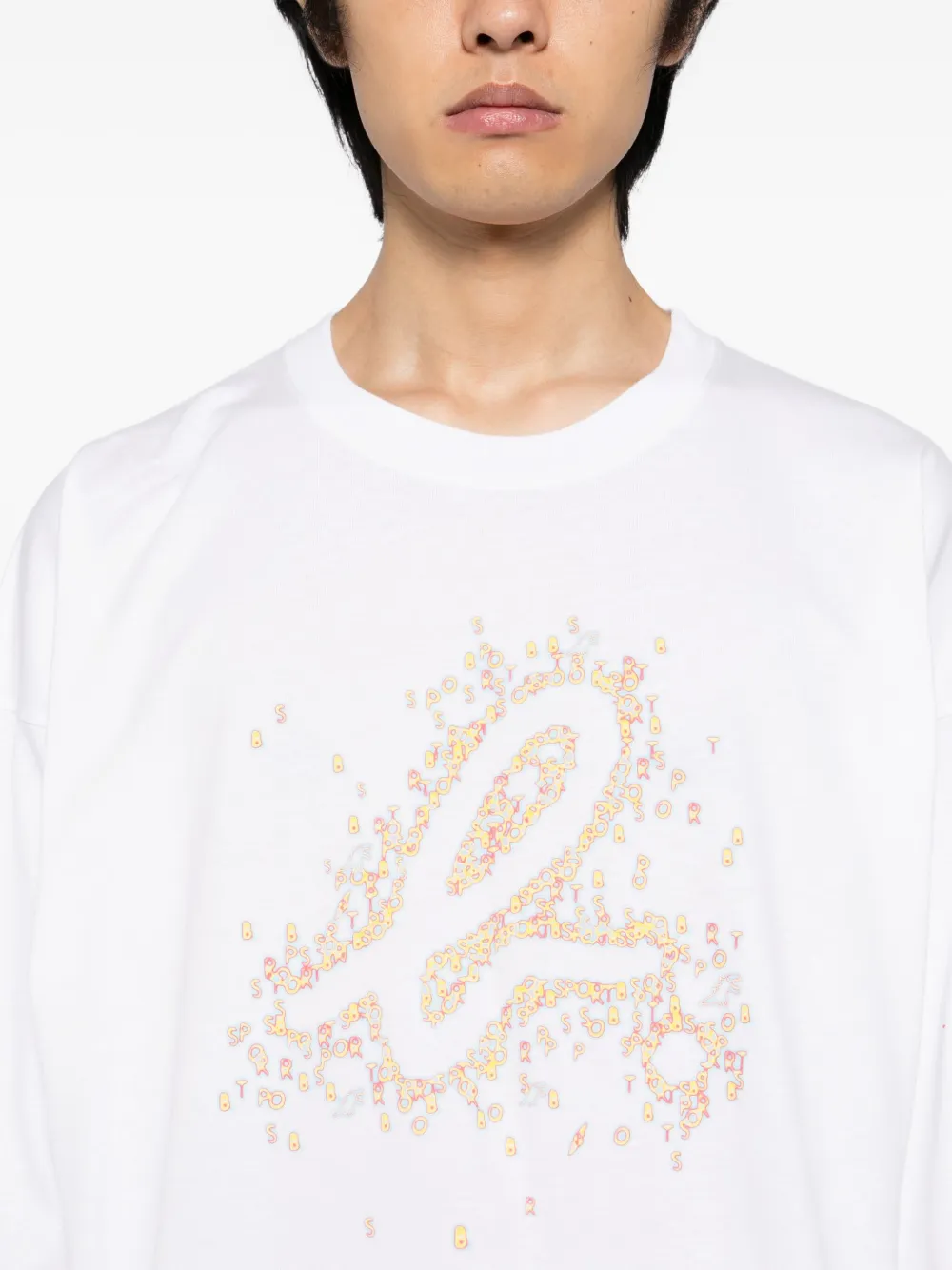 Sport B. By Agnès B. Hazy T-shirt In White