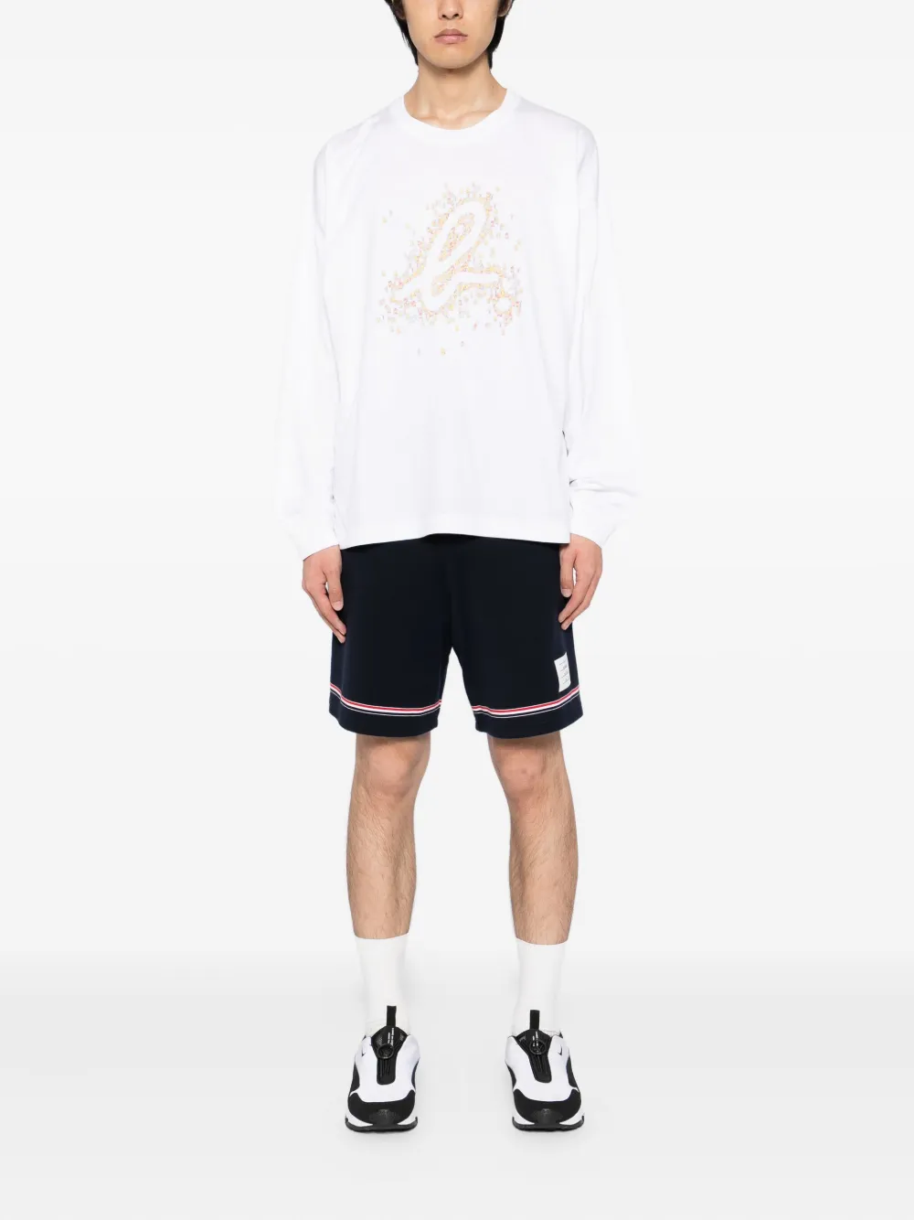 SPORT b. by agnès b. Hazy T-shirt - Wit