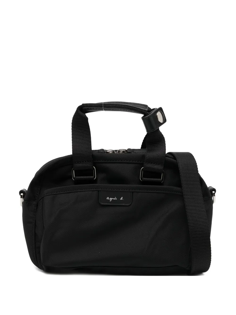 Agnès B. Mini 2-way Tote Bag In Black