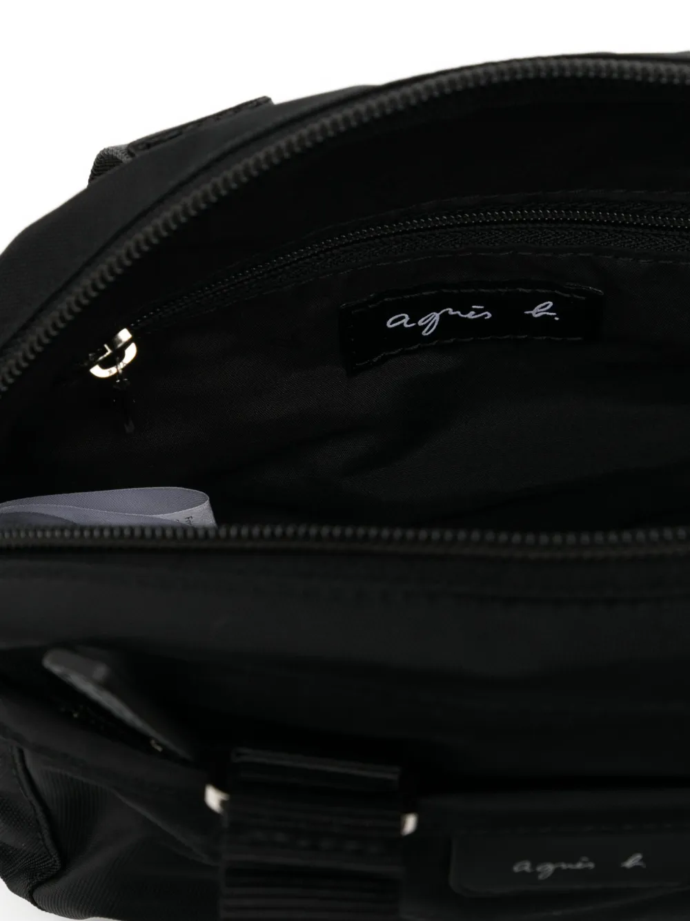 Agnès B. Mini 2-way Tote Bag In Black