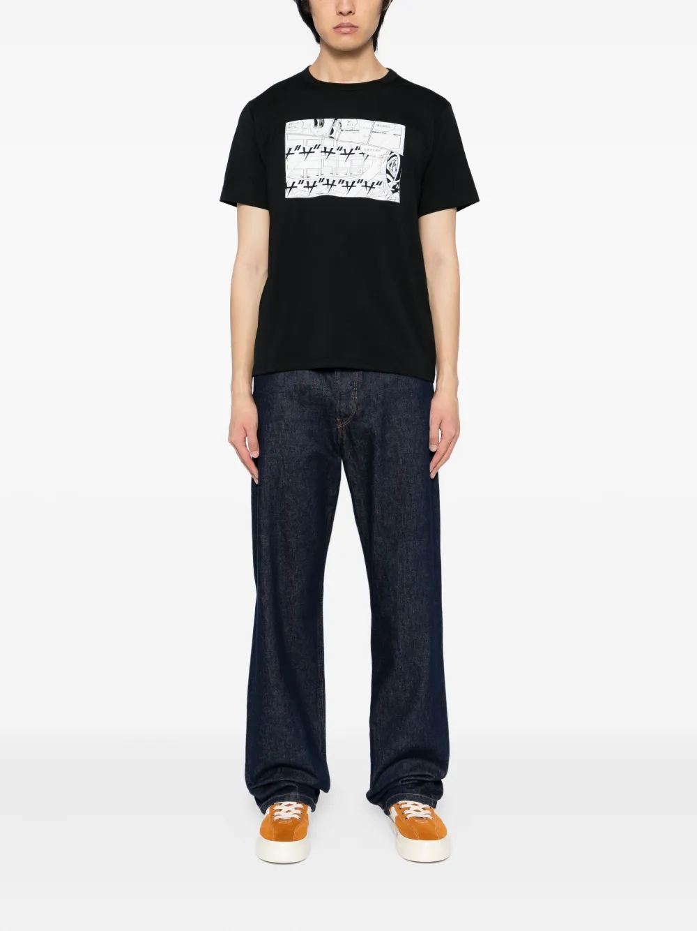 agnès b.  x Yuichi Yokoyama printed T-shirt | T-Shirts | Image 2