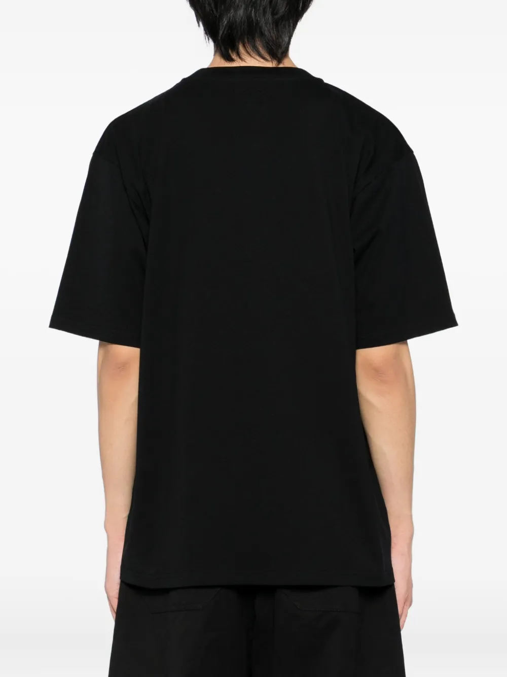 Agnès B. Christof Irony-mark T-shirt In Black