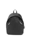 agnès b. logo-plaque backpack - Grey