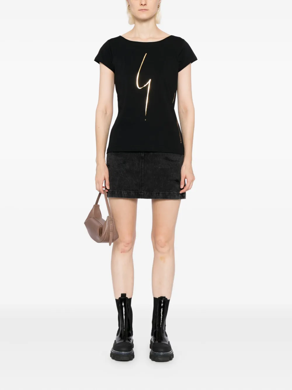 agnès b.  irony-print T-shirt | T-Shirts & Jersey Shirts | Image 2