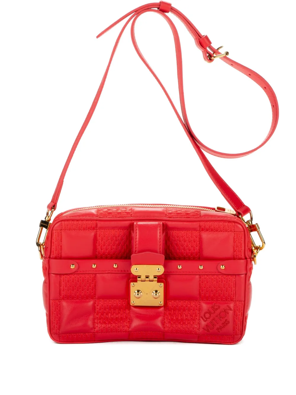 Louis Vuitton Pre-Owned Borsa a spalla trapuntata - Rosso