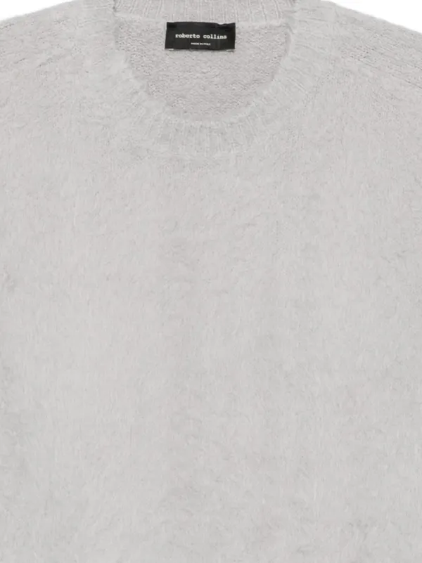 Roberto Collina クルーネック セーター | グレー | FARFETCH JP