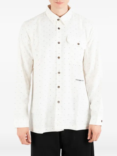 Société Anonyme Deadline micro-pattern shirt