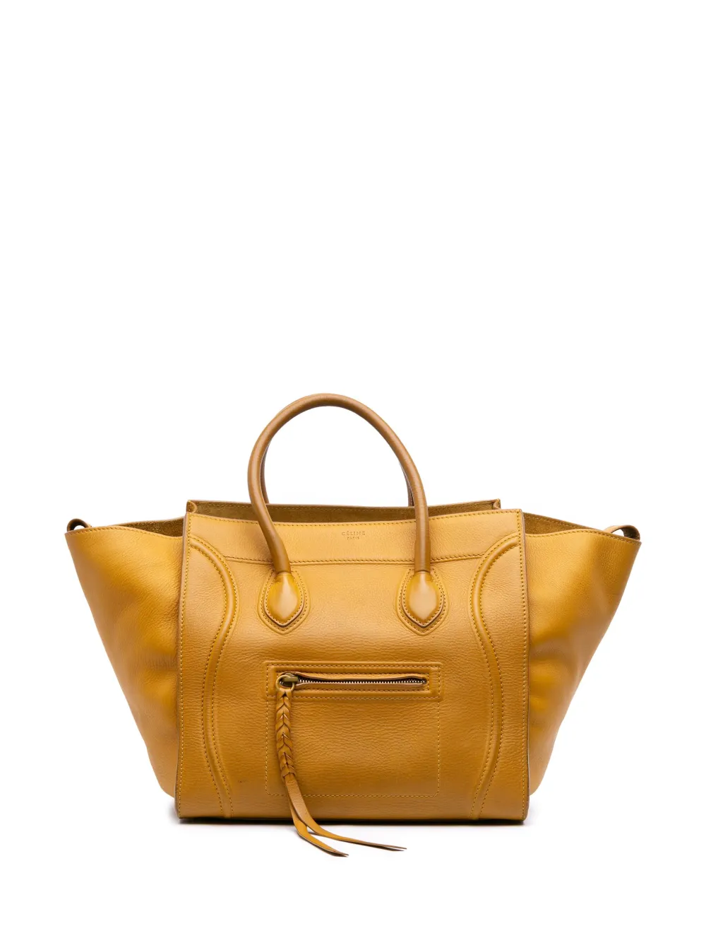 Céline Pre-Owned 2011 Medium Phantom Luggage tote bag - イエロー Céline Pre-Owned 2011 Medium Phantom Luggage tote bag - イエロー